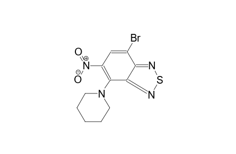 2,1,3-benzothiadiazole, 7-bromo-5-nitro-4-(1-piperidinyl)-