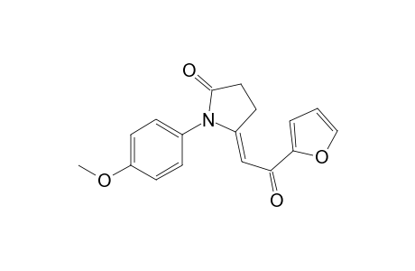 (5E)-5-[2-(2-furanyl)-2-oxoethylidene]-1-(4-methoxyphenyl)-2-pyrrolidinone