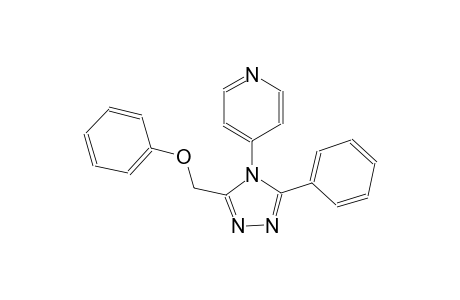 pyridine, 4-[3-(phenoxymethyl)-5-phenyl-4H-1,2,4-triazol-4-yl]-