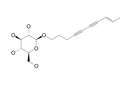 8E-DECAENE-4,6-DIYN-1-O-BETA-D-GLUCOPYRANOSIDE