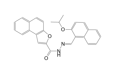N'-[(E)-(2-isopropoxy-1-naphthyl)methylidene]naphtho[2,1-b]furan-2-carbohydrazide