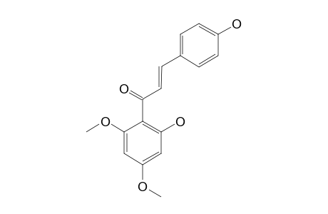 1-(2-HYDROXY-4,6-DIMETHOXY)-PHENYL-3-(4-HYDROXY)-PHENYL-2E-PROPEN-1-ONE;(E)-2,4'DIHYDROXY-4,6-DIMETHOXYCHALCONE