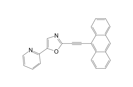 2-(Anthracen-1-ylethynyl)-4-(2-pyridinyl)oxazole