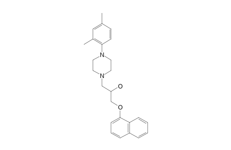 1-[4-(2,4-dimethylphenyl)piperazin-1-yl]-3-naphthalen-1-yloxypropan-2-ol
