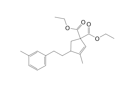 Diethyl 3-Methyl-4-(3-methylphenethyl)cyclopent-2-ene-1,1-dicarboxylate