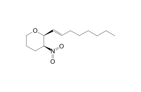 cis-2-[(E)-Oct-1'-enyl]-3-nitrotetrahydropyran