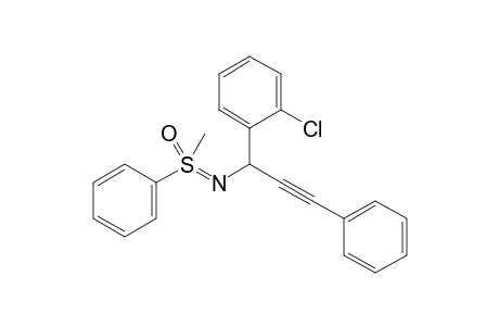 N-[1-(2-Chlorophenyl)-3-phenylprop-2-yn-1-yl]-S,S-methylphenyl sulfoximine