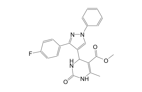 5-pyrimidinecarboxylic acid, 4-[3-(4-fluorophenyl)-1-phenyl-1H-pyrazol-4-yl]-1,2,3,4-tetrahydro-6-methyl-2-oxo-, methyl ester