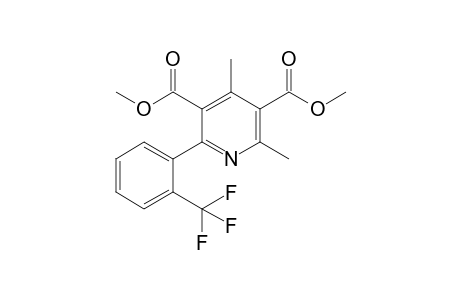 Dimethyl 4,6-dimethyl-2-[2'-(trifluoromethyl)phenyl]pyridine-3,5-dicarboxylate