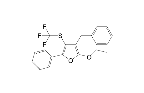 3-benzyl-2-ethoxy-5-phenyl-4-(trifluoromethylthio)furan