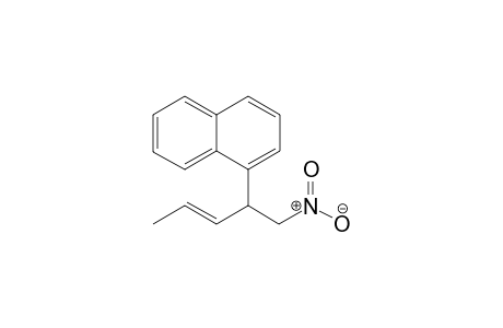 (E) 2-(1-Naphthyl)-1-nitropent-3-ene