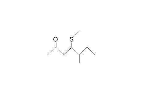 (Z)-5-Methyl-4-methylthio-hept-3-en-2-one