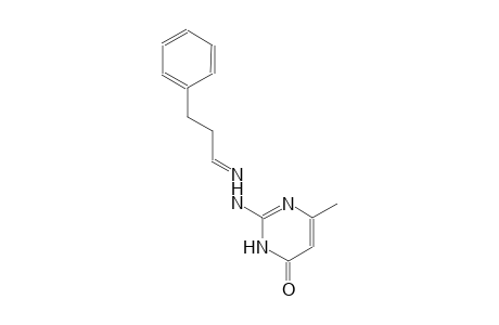 benzenepropanal, (1,6-dihydro-4-methyl-6-oxo-2-pyrimidinyl)hydrazone