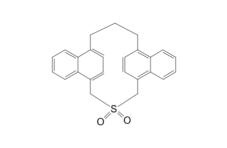 5,18:9,14-Dietheno-6H-dibenzo[d,k]thiacyclotetradecin, 8,15,16,17-tetrahydro-, 7,7-dioxide