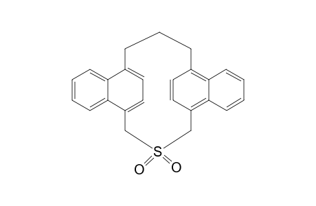 5,18:9,14-Dietheno-6H-dibenzo[d,k]thiacyclotetradecin, 8,15,16,17-tetrahydro-, 7,7-dioxide