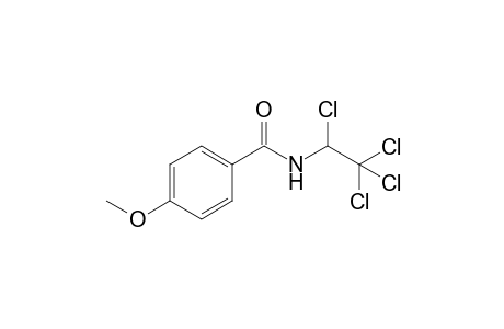 4-Methoxy-N-(1,2,2,2-tetrachloroethyl)benzamide