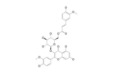 ISORHAMNETIN-3-O-(6''-O-E-FERULOYL)-BETA-D-GLUCOPYRANOSIDE