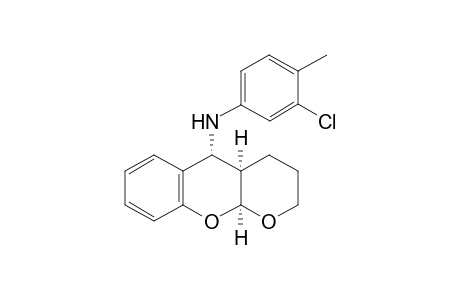 (4aR,5R,10aS)-N-(3-chloro-4-methyl-phenyl)-2,3,4,4a,5,10a-hexahydropyrano[2,3-b]chromen-5-amine