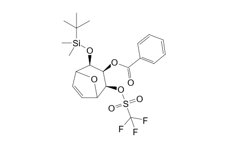 (2.beta.-(tert-Butyldimethylsilyloxy)-4.beta.-trifluoromethanesulfonyloxy-8-oxa-bicyclo[3.2.1]oct-6-en-3.beta.-yl)benzoate