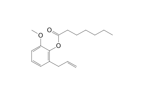 2-allyl-6-methoxyphenyl heptanoate
