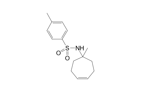 4-Methyl-N-(1-methylcyclohept-4-en-1-yl)benzenesulfonamide