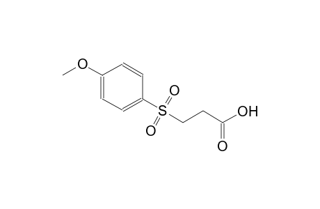 propanoic acid, 3-[(4-methoxyphenyl)sulfonyl]-