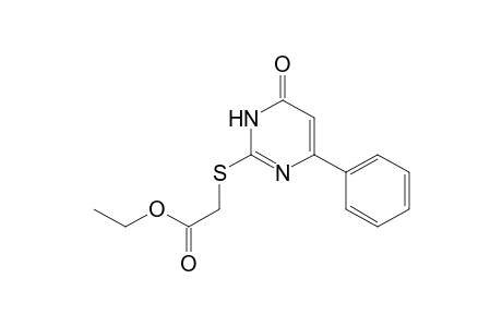 2-(1-Ethoxycarbonylmethylene)thio-6-phenyl-1,3-dihydropyrimidin-4(1H)-one