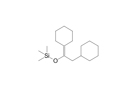 (2-cyclohexyl-1-cyclohexylidene-ethoxy)-trimethyl-silane