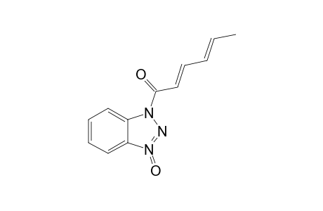 3-SORBYLBENZOTRIAZOLE-1-OXIDE