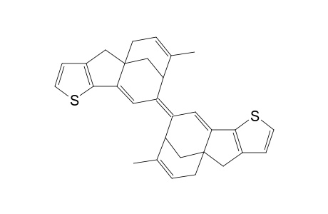 Bis(9-methylthieno[3',2':3,4]tricyclo[6.3.1.0(1,5)]dodec-5(6,9(10)-dien-7-ylidene)