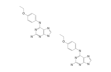 2-AMINO-6-(PARA-ETHOXYPHENYLAMINO)-PURINE
