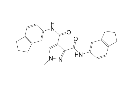 1H-pyrazole-3,4-dicarboxamide, N~3~,N~4~-bis(2,3-dihydro-1H-inden-5-yl)-1-methyl-