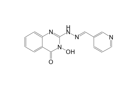 nicotinaldehyde (3-hydroxy-4-oxo-3,4-dihydro-2-quinazolinyl)hydrazone