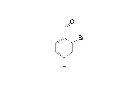 2-Bromo-4-fluorobenzaldehyde