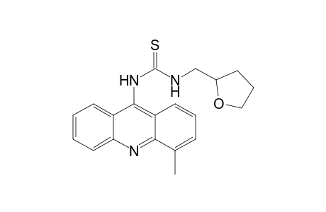 (+-)1-(4-Methylacridine-9-yl)-3-((tetrahydrofuran-2-yl)methyl)thiourea