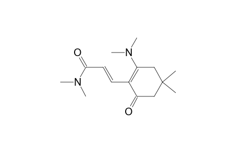 .beta.-(2-N,N-Dimethylamino-4,4-dimethyl-6-oxo-1-cyclohexen-1-yl)-acrlic Acid Dimethylamide