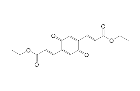 (E)-3-[4-[(E)-3-ethoxy-3-keto-prop-1-enyl]-3,6-diketo-cyclohexa-1,4-dien-1-yl]acrylic acid ethyl ester