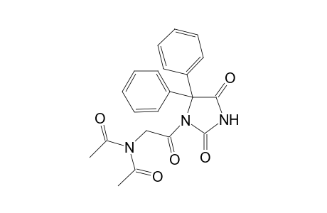 1,11-bis[N,N-(Acetylamino)acetyl]-5,5-diphenylimidazolidine-2,4-dione