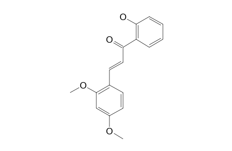 (E)-3-(2,4-DIMETHOXYPHENYL)-1-(2-HYDROXYPHENYL)-PROP-2-EN-1-ONE