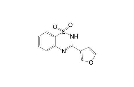 3-(Furan-3-yl)-2H-benzo[e][1,2,4]thiadiazine 1,1-dioxide