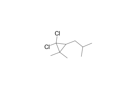 Cyclopropane, 1,1-dichloro-2,2-dimethyl-3-(2-methylpropyl)-