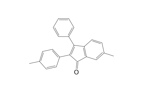 1H-Inden-1-one, 6-methyl-2-(4-methylphenyl)-3-phenyl-