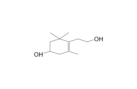 1-Cyclohexene-1-ethanol, 4-hydroxy-2,6,6-trimethyl-