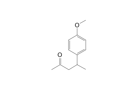 4-(4-Methoxyphenyl)-2-pentanone