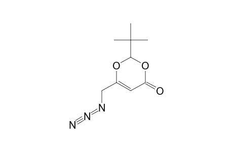 1,3-Dioxacyclohex-4-en-6-one, 4-azidomethyl-2-t-butyl-