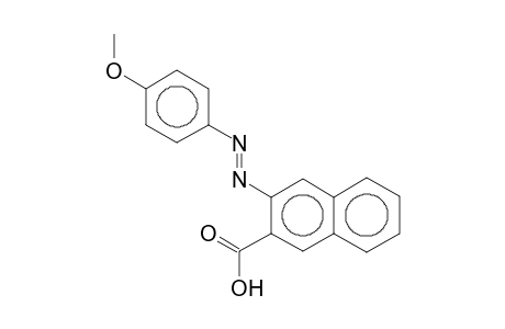 3-(4-Methoxyphenylazo)naphthalene-2-carboxylic acid