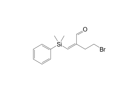 (2Z)-4-bromanyl-2-[[dimethyl(phenyl)silyl]methylidene]butanal