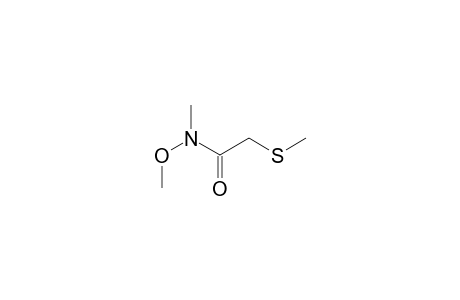 alpha-(Methylthio)-N-methoxy-N-methyl acetamide