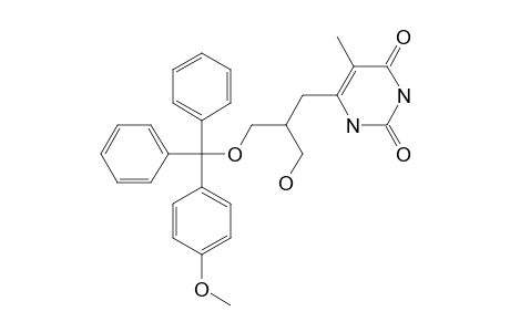 6-[3-HYDROXY-2-(4-METHOXYTRIPHENYLMETHOXYMETHYL)-PROPYL]-5-METHYLPYRIMIDIN-2,4-DIONE