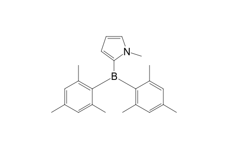 (1-methyl-2-pyrrolyl)-bis(2,4,6-trimethylphenyl)borane